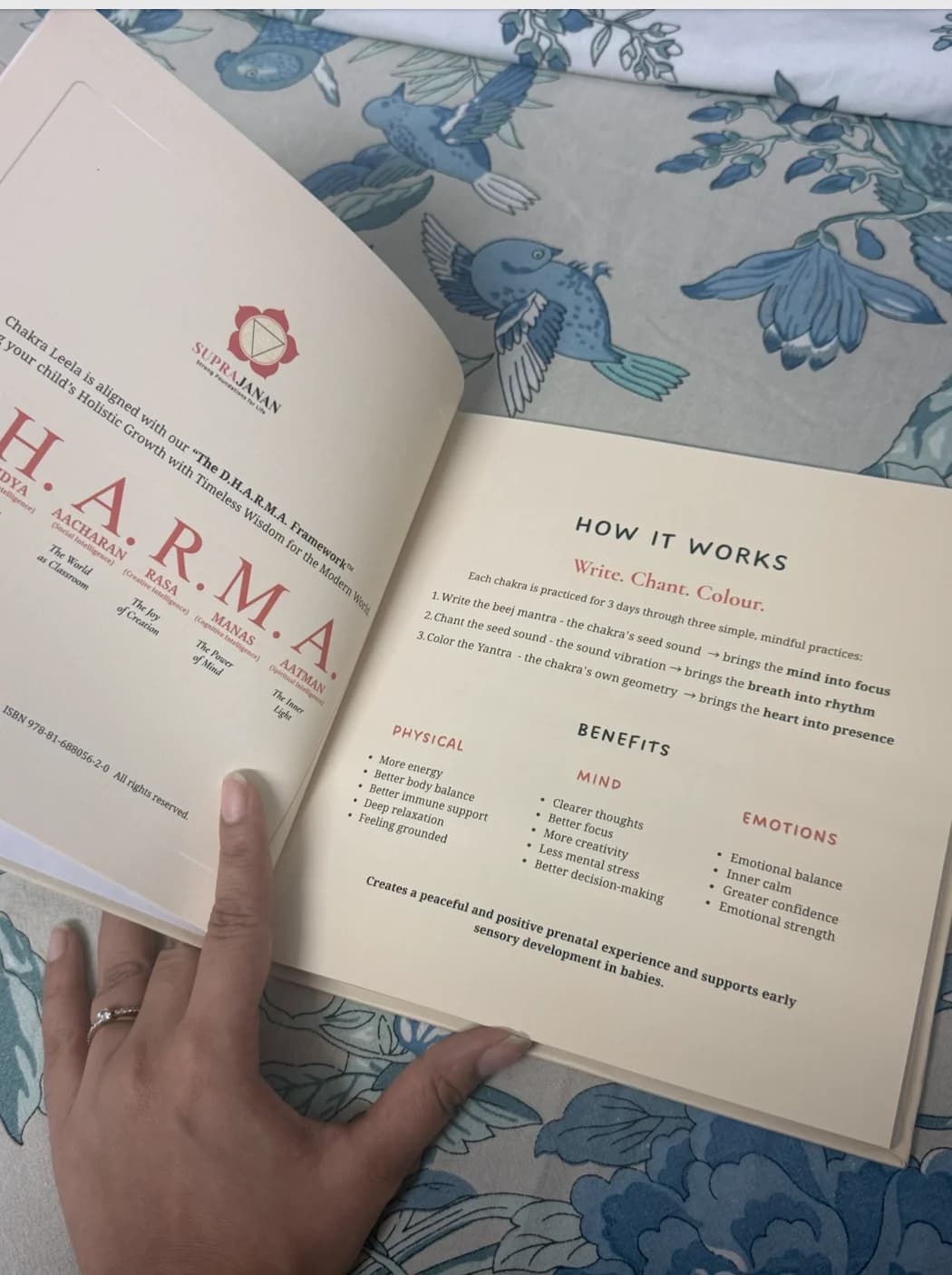 Likhit Gita open at the How it works page